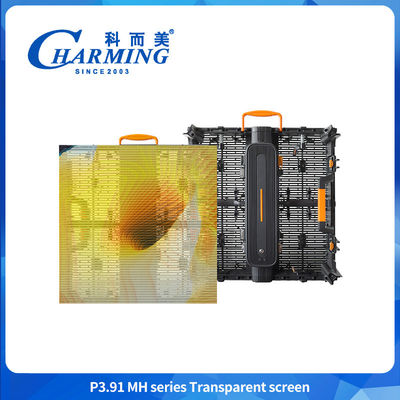 Outdoor IP65 P3.91 Kaca Transparan 3D Led Display Video Wall Display
