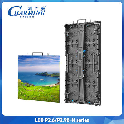 P2.9 Indoor LED Video Wall 4K HD Rental Led Display Dengan Perawatan Depan