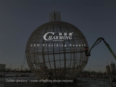 Lampu Piksel LED IP68 Tahan Air Luar Ruangan 1,5W Tahan Aus