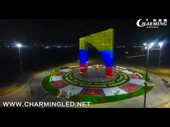 Aluminium Alloy LED Pixel Tube Tahan Korosi DMX Untuk Sewa Acara