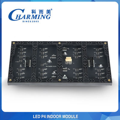 Desain Baru P4 Rgb Led Panel 256x128mm Indoor Background Led Module 3840Hz Lossless Image Quality Digital Display Screen Untuk Retail Stage Church Video Wall