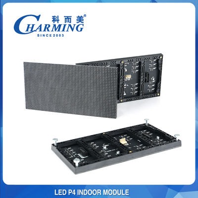 Desain Baru P4 Rgb Led Panel 256x128mm Indoor Background Led Module 3840Hz Lossless Image Quality Digital Display Screen Untuk Retail Stage Church Video Wall
