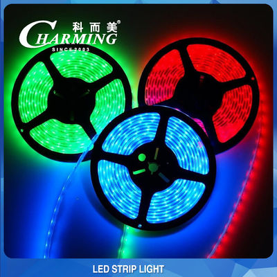 Indoor Full Color RGB LED Strip Light Fleksibel Untuk Club Hotel