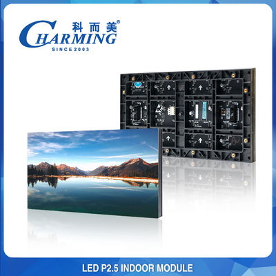 Modul Layar LED Dalam Ruangan Kecerahan Tinggi dengan laju penyegaran 7680Hz dan perawatan depan magnetik untuk papan reklame ritel dan ruang konferensi