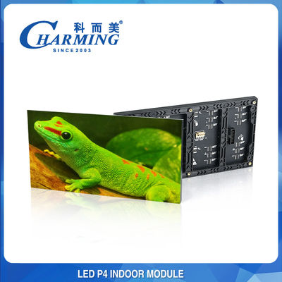 P4 Waterproof Full Color Indoor LED Module Dengan Magnetic Front Mounting Untuk Acara
