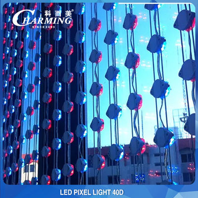 Lampu Fasad Bangunan IP68 Tahan Air, Lampu Strip LED Multiscene Untuk Bangunan