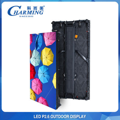 Lapisan LED 4K LED P2.6 Panggung Rental Layar Tampilan Dinding Video LED Luar Ruang