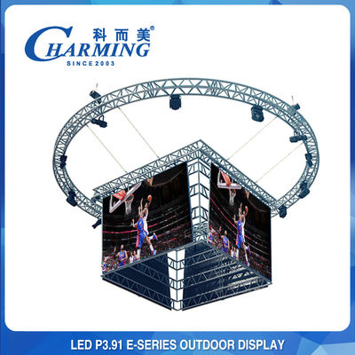 Seri E 4K 3840Hz 500x1000mm P3.91 Layar LED Truss Koneksi Cepat