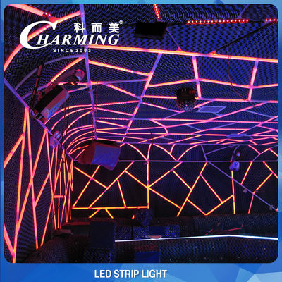Lampu Strip LED RGB Ultra Tipis Fleksibel 5000x10x3MM Untuk Hotel