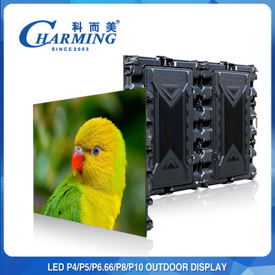 P5/P8 Penyewaan Luar Ruang Layar LED Magnesium Alloy Cabinet RGB High Refresh 3840Hz
