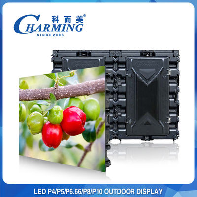 RGB P5/P8 Outdoor LED Video Wall Kabinet Paduan Magnesium Refresh Tinggi 3840Hz