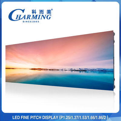 Adversting Tampilan LED Tetap Dalam Ruangan P1.2 P1.5 P1.8 P2 P2.5 Layar Dinding Video LED