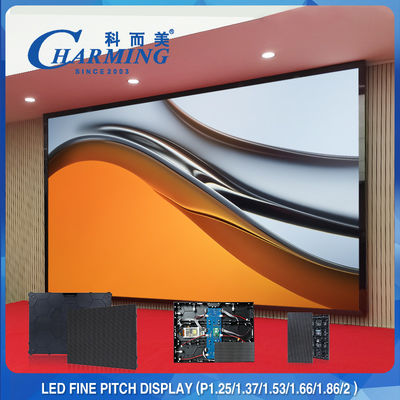 Pitch Halus Magnetik HD P2.5 Indoor Tetap Dipimpin Layar Dinding Video Layar