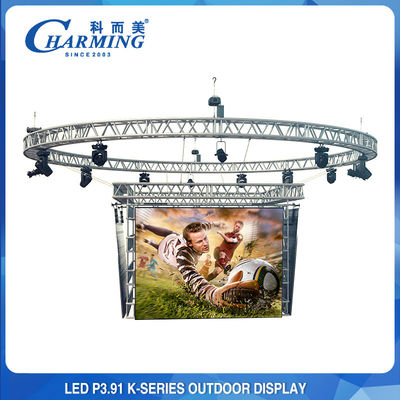 Acara panggung layar LED luar, P3.91 / P2.6 Led Video Wall Display Screen