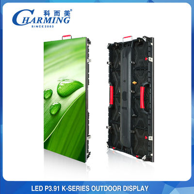 P3.91 Tampilan Dinding Video LED, Penyewaan Layar Panggung 500x1000mm 4K Penyegaran Tinggi