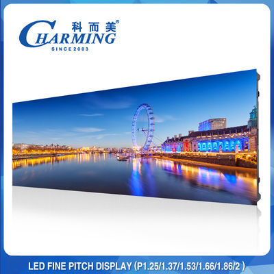 4K Refresh HD P1.5MM Fixed Indoor LED Display Ukuran Ultra Tipis 64x48CM