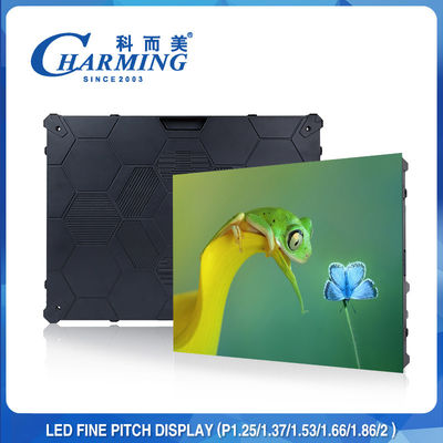 P2.5 Layar Led Ultra Tipis, Layar LED Tetap Aluminium Dalam Ruangan 4K Diecast
