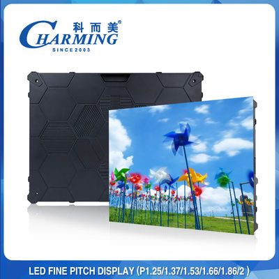 P1.25 P1.53 P1.86 P2 P2.5 Layar LED Indoor 640x480mm Aluminium 4K Penuh Warna