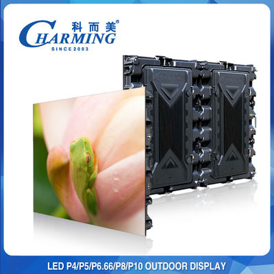 IP65 Outdoor LED Video Wall, Tampilan Layar LED 3840Hz Pixel Pith P8MM