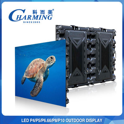 4K Waterproof P8 Outdoor LED Video Wall, Tampilan Billboard LED Tetap