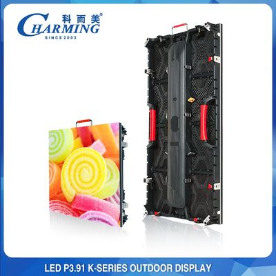 Quick Connect Truss P3.91 4K 3840Hz Video Wall LED Display Untuk Penyewaan Iklan