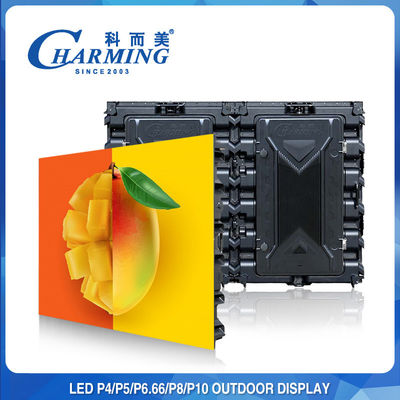Aluminium P5 Panel Outdoor Giant Led Display 640x960mm Kecerahan Tinggi