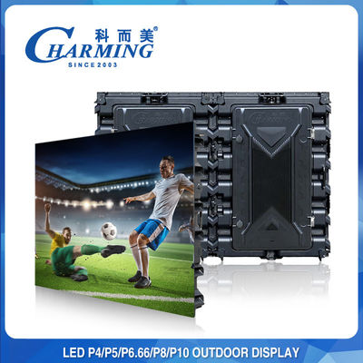 Aluminium P5 Panel Outdoor Giant Led Display 640x960mm Kecerahan Tinggi
