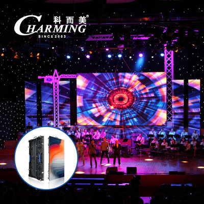 P3.91 LED Video Wall Display Di Luar Panel Sewa Acara Konser Tahap 3840HZ High Refresh