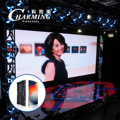 P3.91 Pemeliharaan depan LED Rental Display 5500 Kecerahan 3860HZ IP65 luar