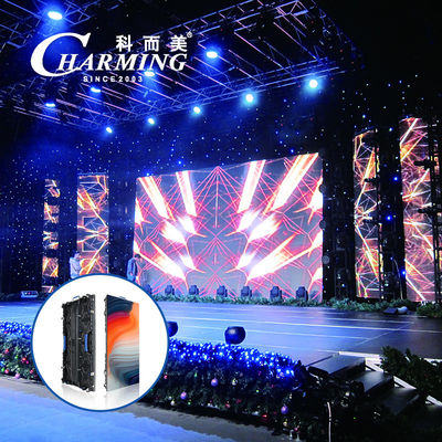 P3.91 Pemeliharaan depan LED Rental Display 5500 Kecerahan 3860HZ IP65 luar