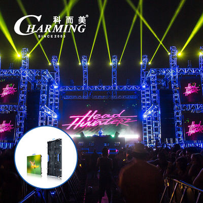 Aluminium Alloy LED Video Wall Display IP65 140° sudut pandang