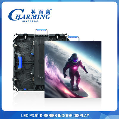 Penuh Warna P3.91 P2.98 P2.6 Tampilan Dinding Video LED Raksasa 500x1000mm Rental