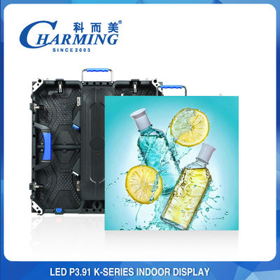 P3.91 K Series Indoor LED Display Arc Lock Design LED Rental Screen