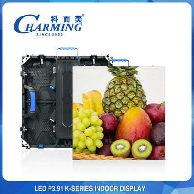 Penuh Warna P3.91 P2.98 P2.6 Tampilan Dinding Video LED Raksasa 500x1000mm Rental