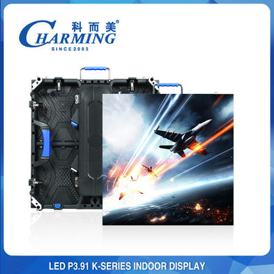 Cina Seksi P2.6 Video Led Display Indoor Led Display Screen Dengan 3840Hz Tingkat Refresh Tinggi Dan Berat Ringan