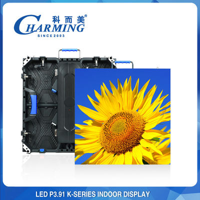 P3.91 Papan Iklan Besar RGB, Tampilan LED 500x1000mm / 500x500mm Luar Ruangan