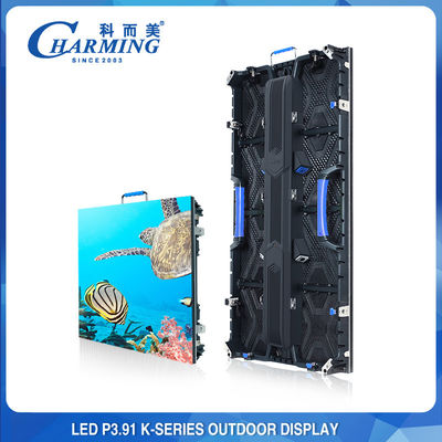 Tampilan Sewa Seri K P3.91, Papan Iklan Iklan LED 3840Hz SMD1921