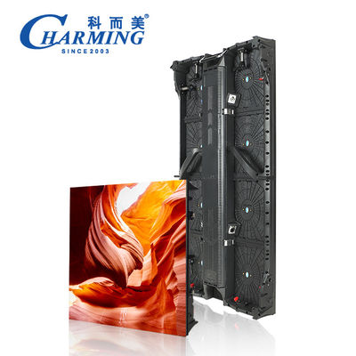 12 Bit P3.91 LED Video Panel Pemeliharaan Depan Penyewaan Acara Latar Belakang