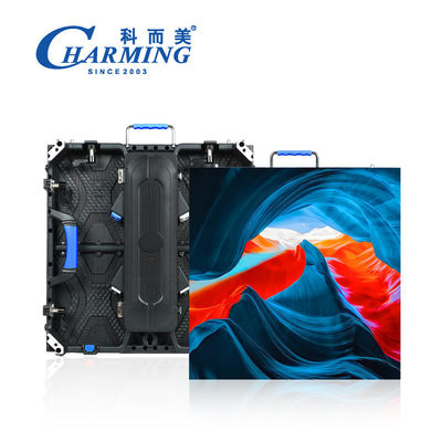 12 Bit P3.91 LED Video Panel Pemeliharaan Depan Penyewaan Acara Latar Belakang