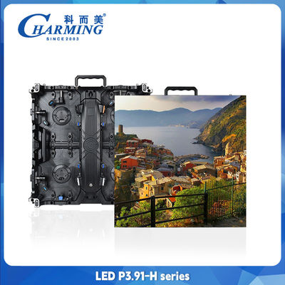P3.91 Panel LED Luar Video Wall Display Dengan Aluminium Alloy Cabinet