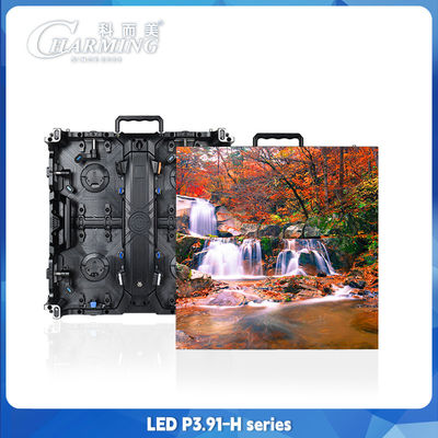 P3.91 Iklan Luar LED Video Wall Screen IP65 Waterproof