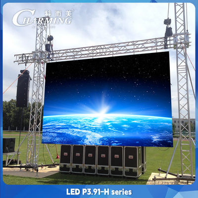 200W LED Video Wall Display Outdoor P3.91 Musik Pesta Acara Ultrathin ringan Berat