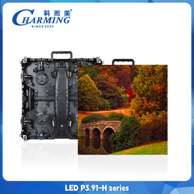 3.91mm Outdoor 500*500mm LED Video Wall Commercial Screen Dengan 4k