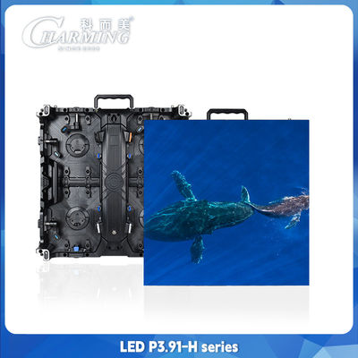 Outdoor Rental LED Screen Aluminium Alloy P3.91 Full Color LED Video Wall