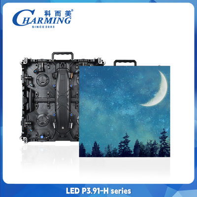 8K Rental P3.91 IP65 Front Service LED Video Wall Screen Dengan Kecerahan 4500CD/M2