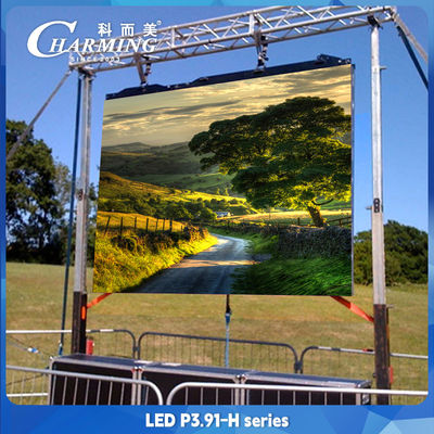 4K P3.91 Indoor LED Video Wall Rental Led Display Dengan Pemeliharaan Depan