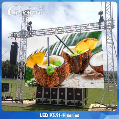 Sewa P3.91 LED Screen Digital Untuk Disco Party Club Bar DJ Show Pencahayaan panggung 500*1000mm