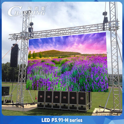 4500CD/m2 P3.91 Pembuangan LED Display 500*1000mm IP65 Digital
