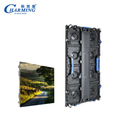 P3.91 Outdoor LED Video Wall Screen Ultra Wide Viewing Angle dan harga pabrik