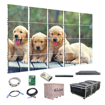 IP40 LED Video Wall Display SMD Led Modul Iklan Untuk Latar Belakang Video Indoor